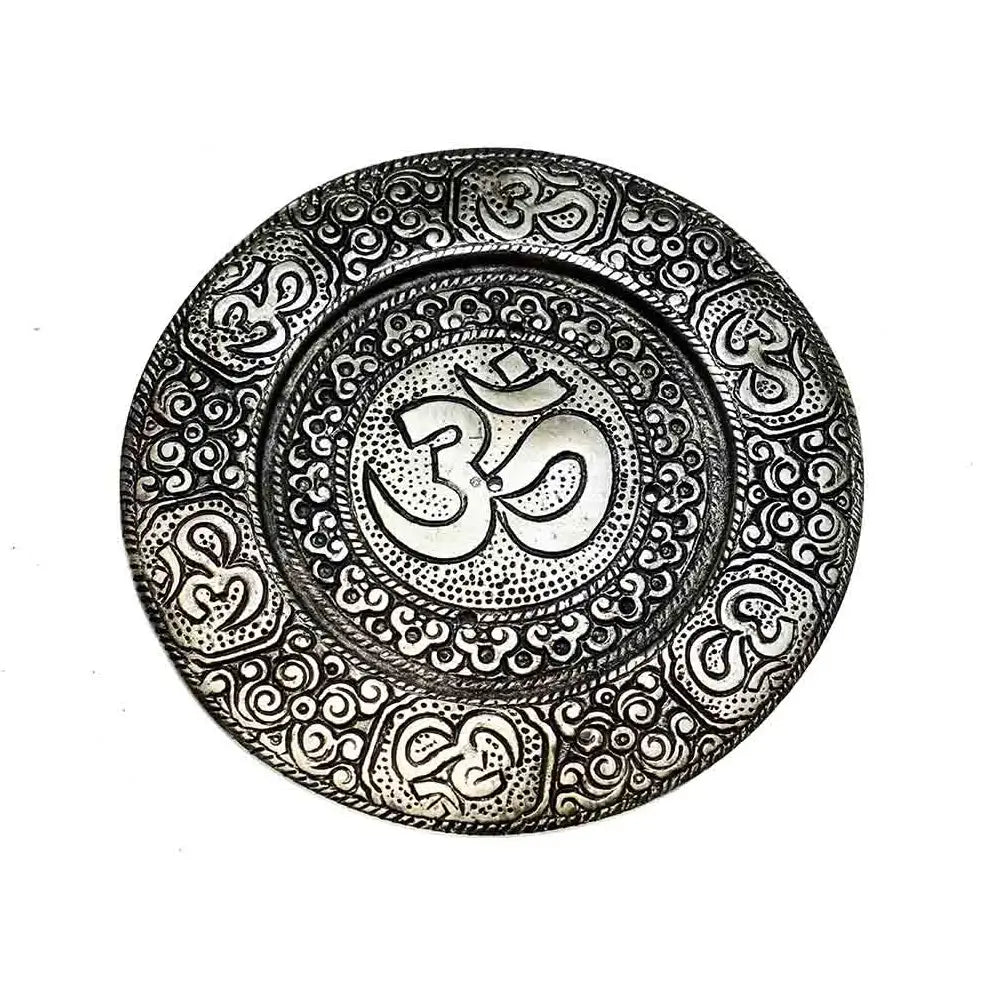 Om Symbol Incense Holder Plate