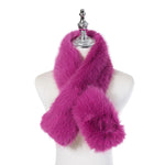Wild Orchid colour Park Lane Faux Fur Scarf SC1436