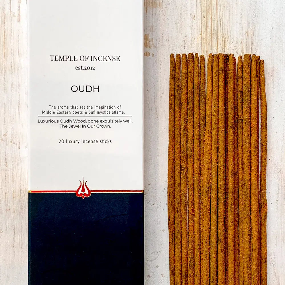 High quality Oudh Incense Sticks by Temple of Incense in Southend at Under the Sun incense shop