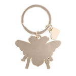 Queen Bee Enamel Keyring