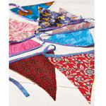 Recycled Indian Sari Fabric Bunting 245cm