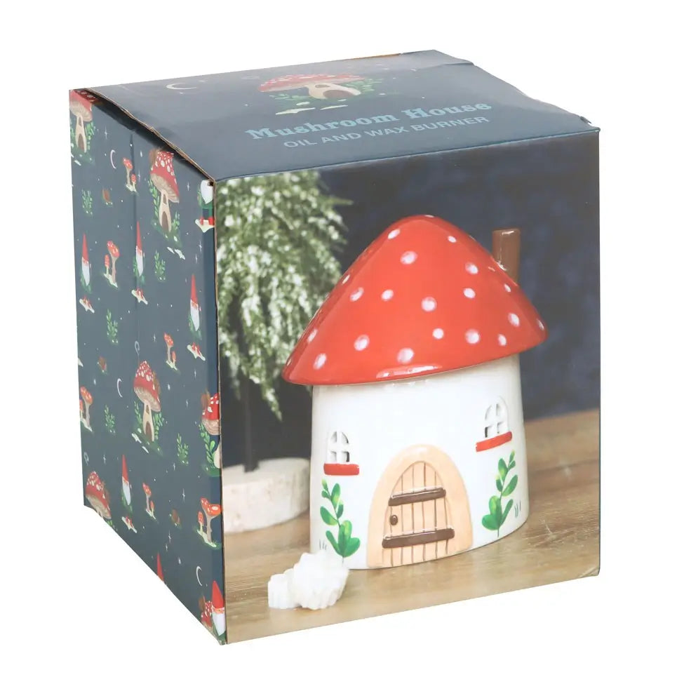 Mushroom House Oil and Wax Burner