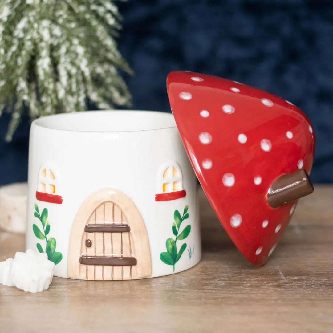 Mushroom House Oil and Wax Burner