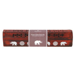 Elephant Wooden Rosewood Incense Box Set