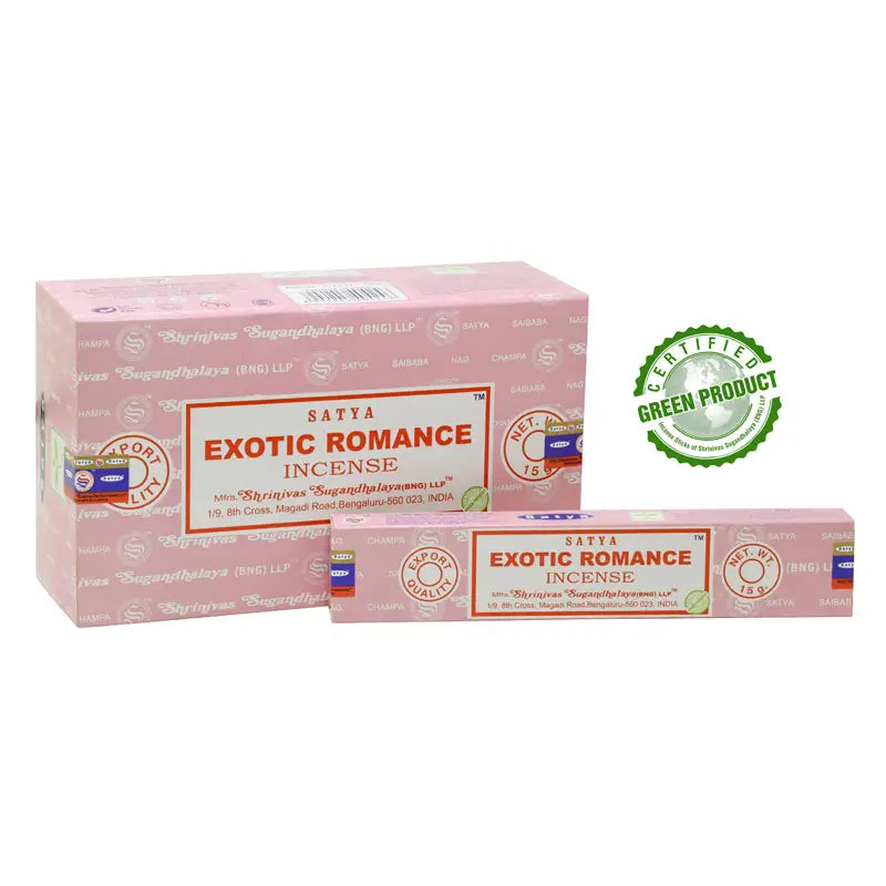 Exotic Romance Satya Incense Sticks 15g