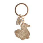 Seagull and Chips Seaside Keyring