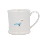 Seagull Stoneware Mini Mug by Gisela Graham Southend shop