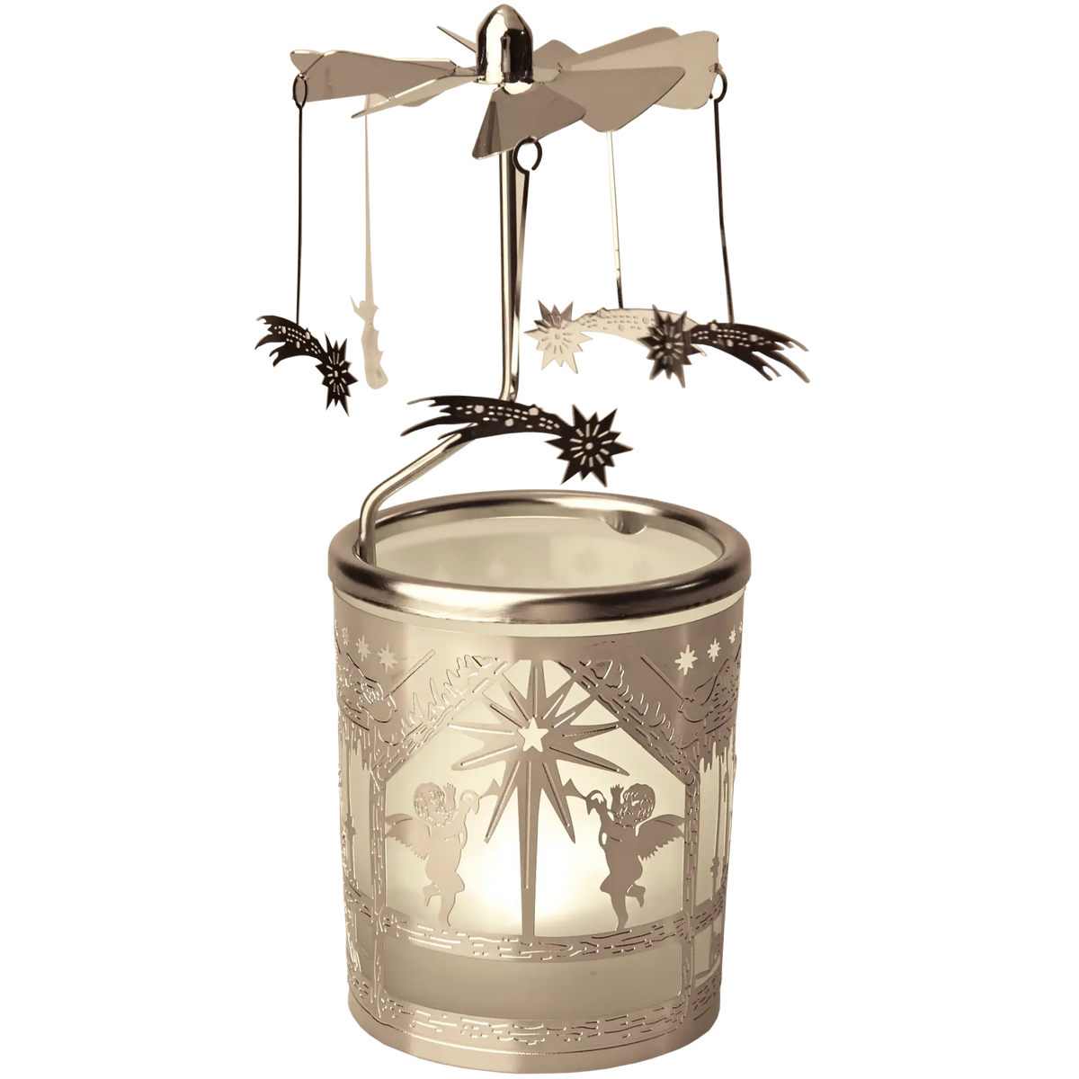 Shooting Star Tealight Spinner Carousel