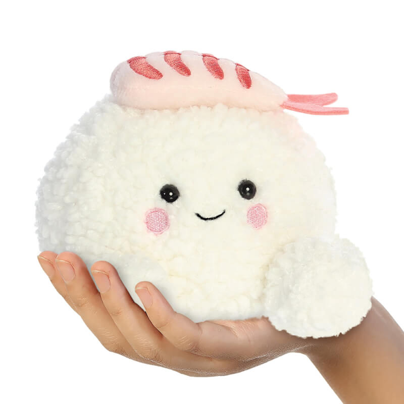 Ebi Shrimp Sushi Palm Pals Soft Toy