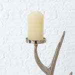 Alu. Candleholder Antler Tree H85cm
