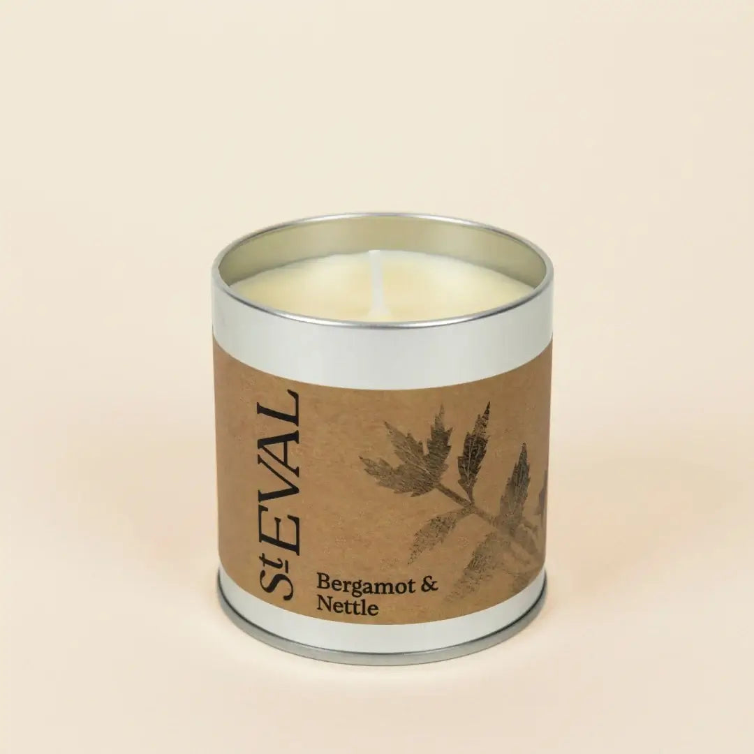 Bergamot and Nettle St Eval Candle Tin