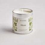 St Eval Folk Candle Tin | Moss
