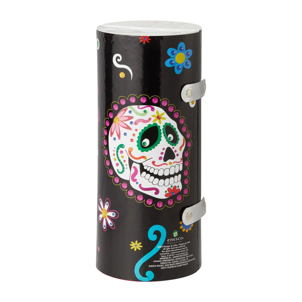 Superbling Day Of The Dead Sugar Skulls Glass