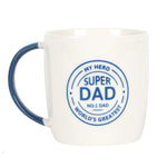 Super Dad White Ceramic Mug