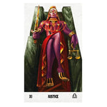 Justice Tarot Card in The Supernova Tarot Deck from Supernova Tarot Deck