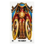 The Chariot Tarot Card in The Supernova Tarot Deck by Supernova Tarot Card Deck by Federico Sali