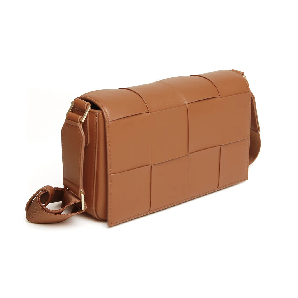 Tan Lisbon Crossbody Bag