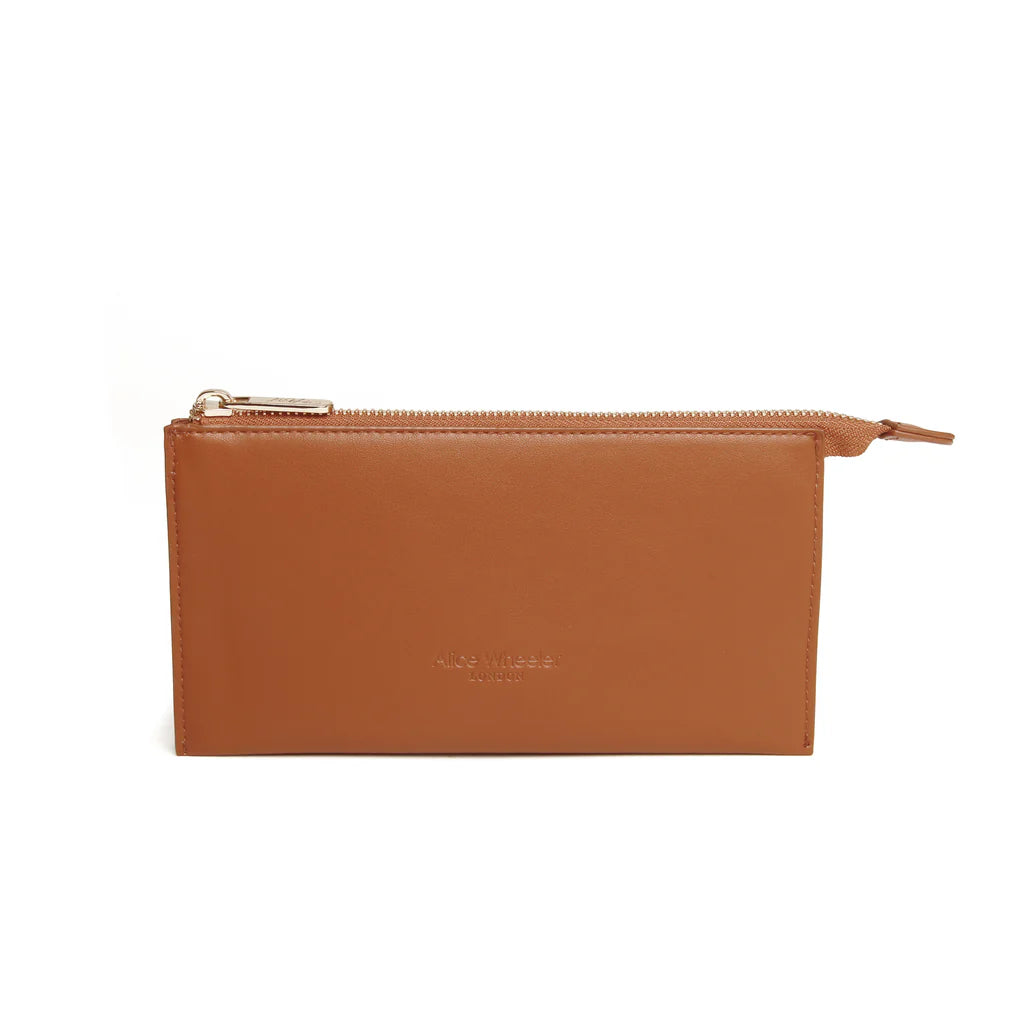 Tan Valencia Double Purse | Alice Wheeler