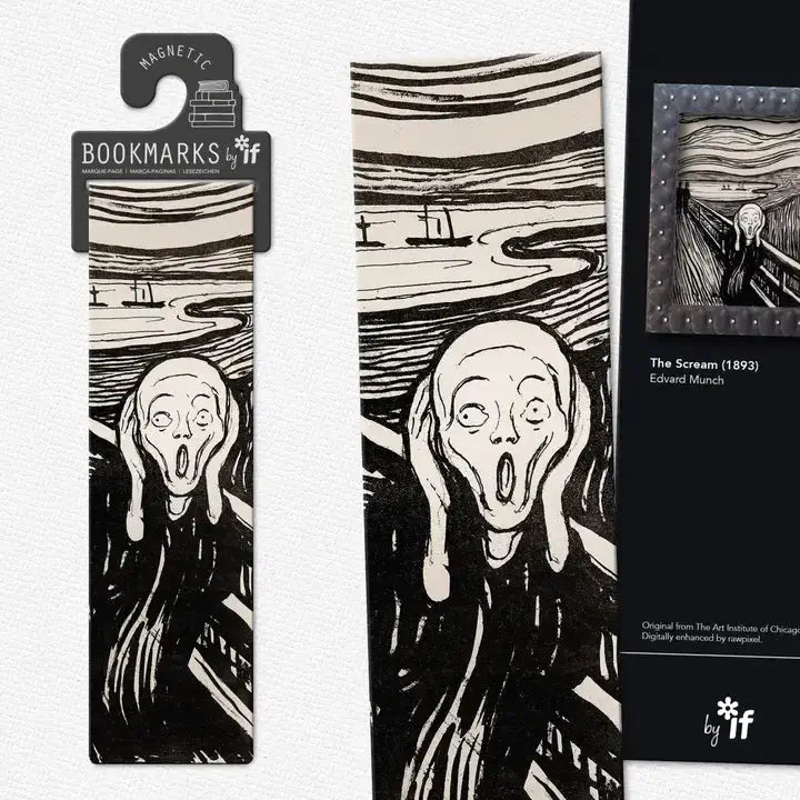 The Scream Magnetic Bookmark