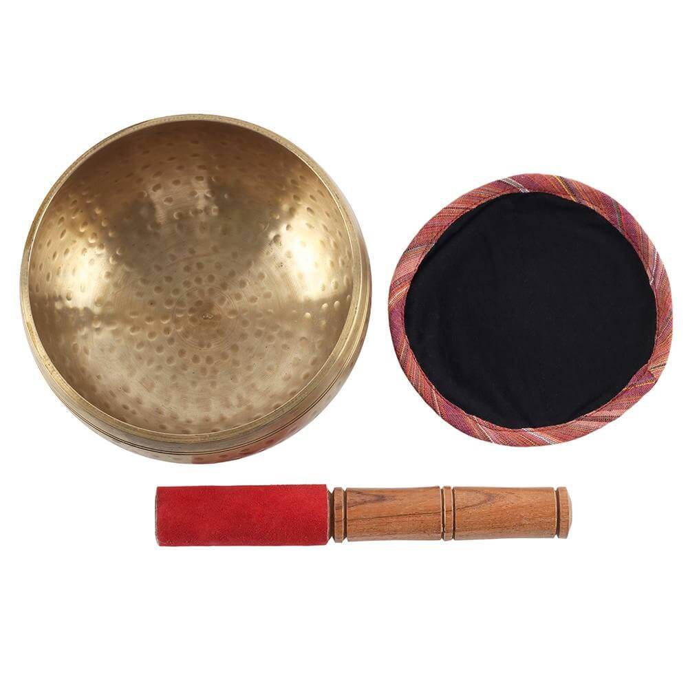 Large Beaten Brass Singing Bowl.15cm