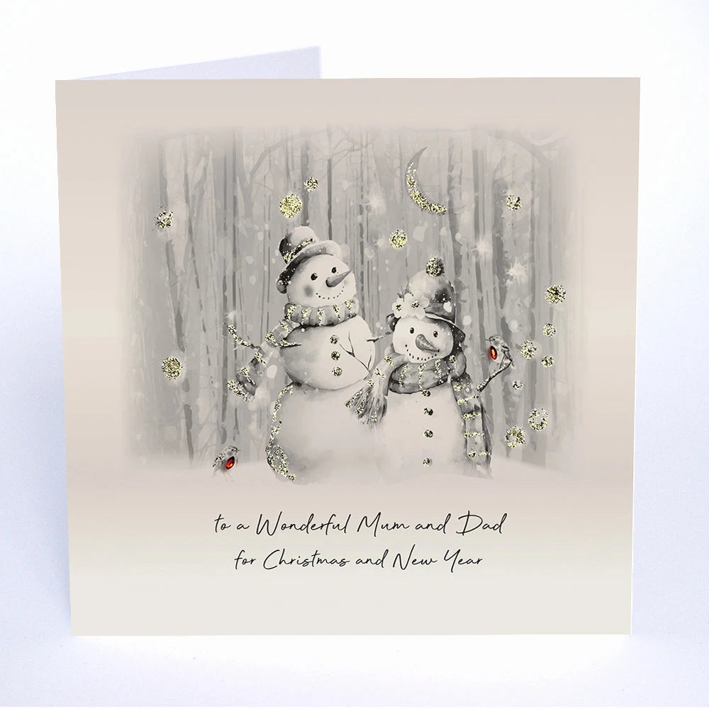 To A Wonderful Mum And Dad For Christmas MS21