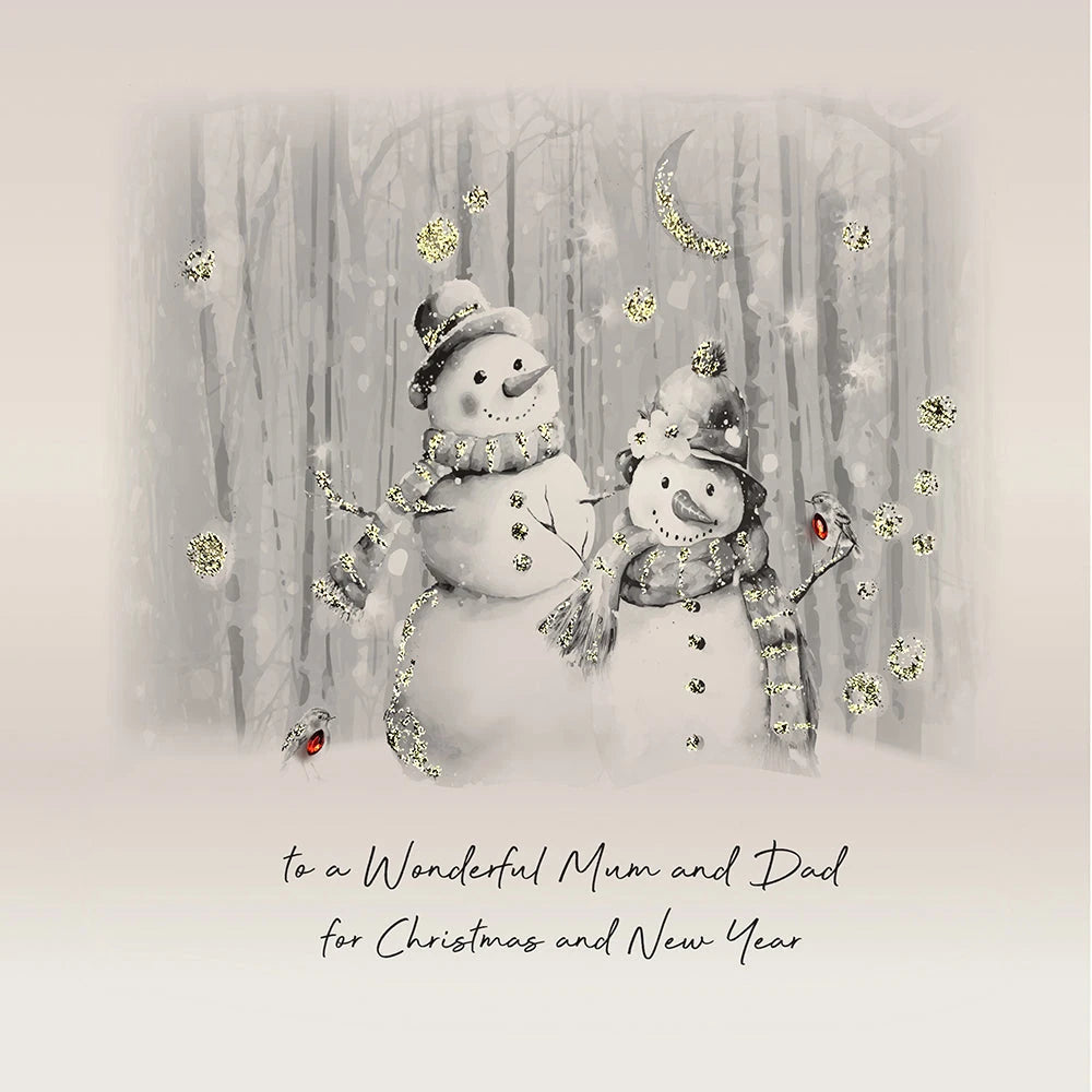 To A Wonderful Mum And Dad For Christmas MS21