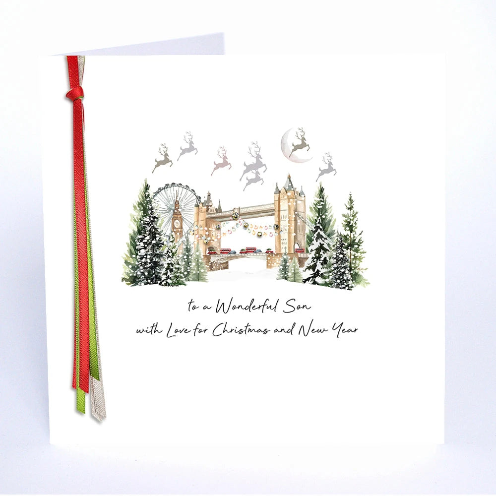 To A Wonderful Son With Love For Christmas RRX45