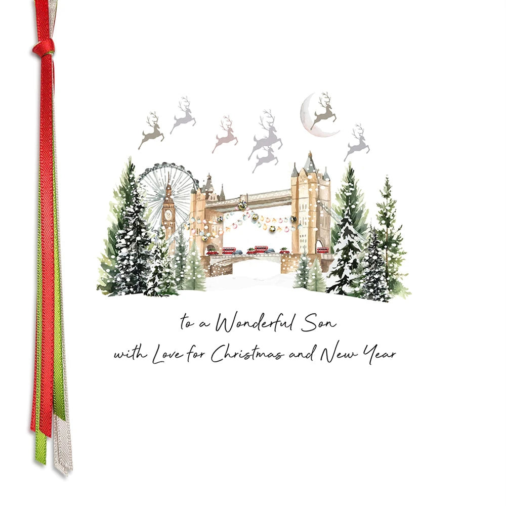 To A Wonderful Son With Love For Christmas RRX45