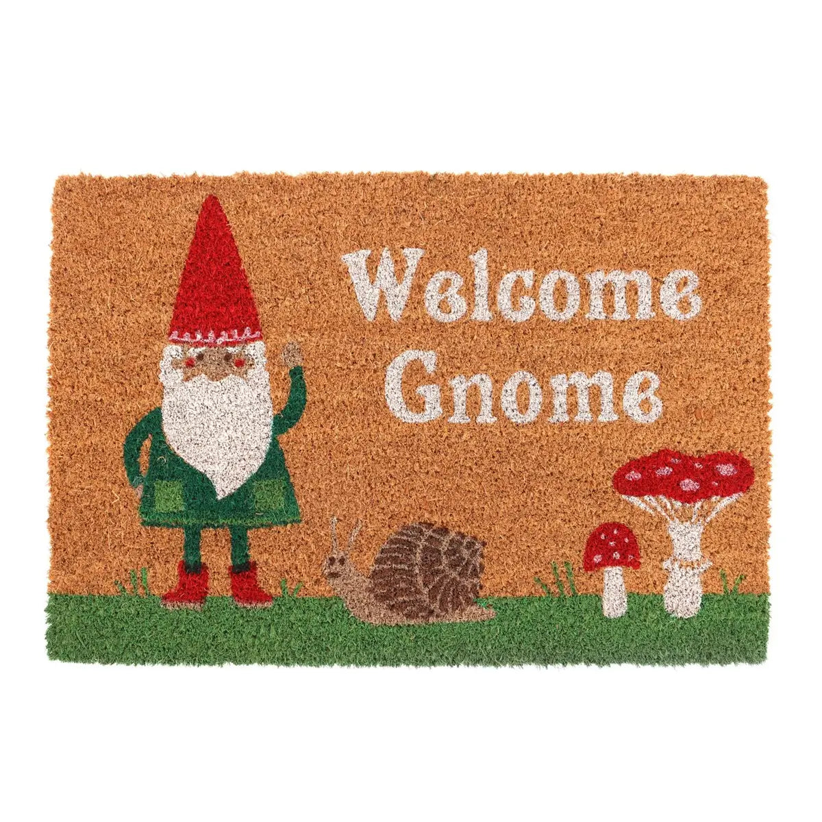 Welcome Gnome Coir Doormat in Southend at doormat shop Under the Sun