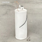 Large Tall Cliff House Porcelain Vase by East of India in Southend at gift shop Under the Sun