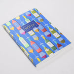 Wine Bottle A6 Lined Notebook | Wendy Jones Blackett