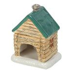 Alpine Ski Chalet Ceramic Oil Burner
