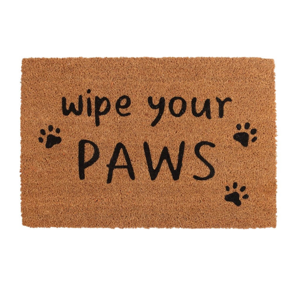 Wipe Your Paws Natural Coir Doormat