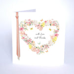 With Love And Thanks - Five Dollar Thankyou Card RRS11