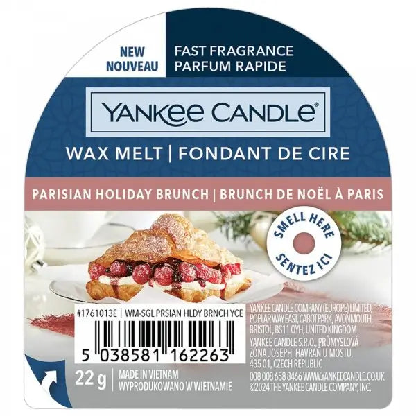 Yankee Wax Melt Parisian Holiday Brunch