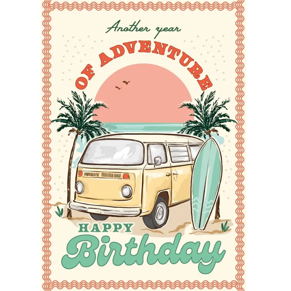 Another Year Of Adventure Birthday Card