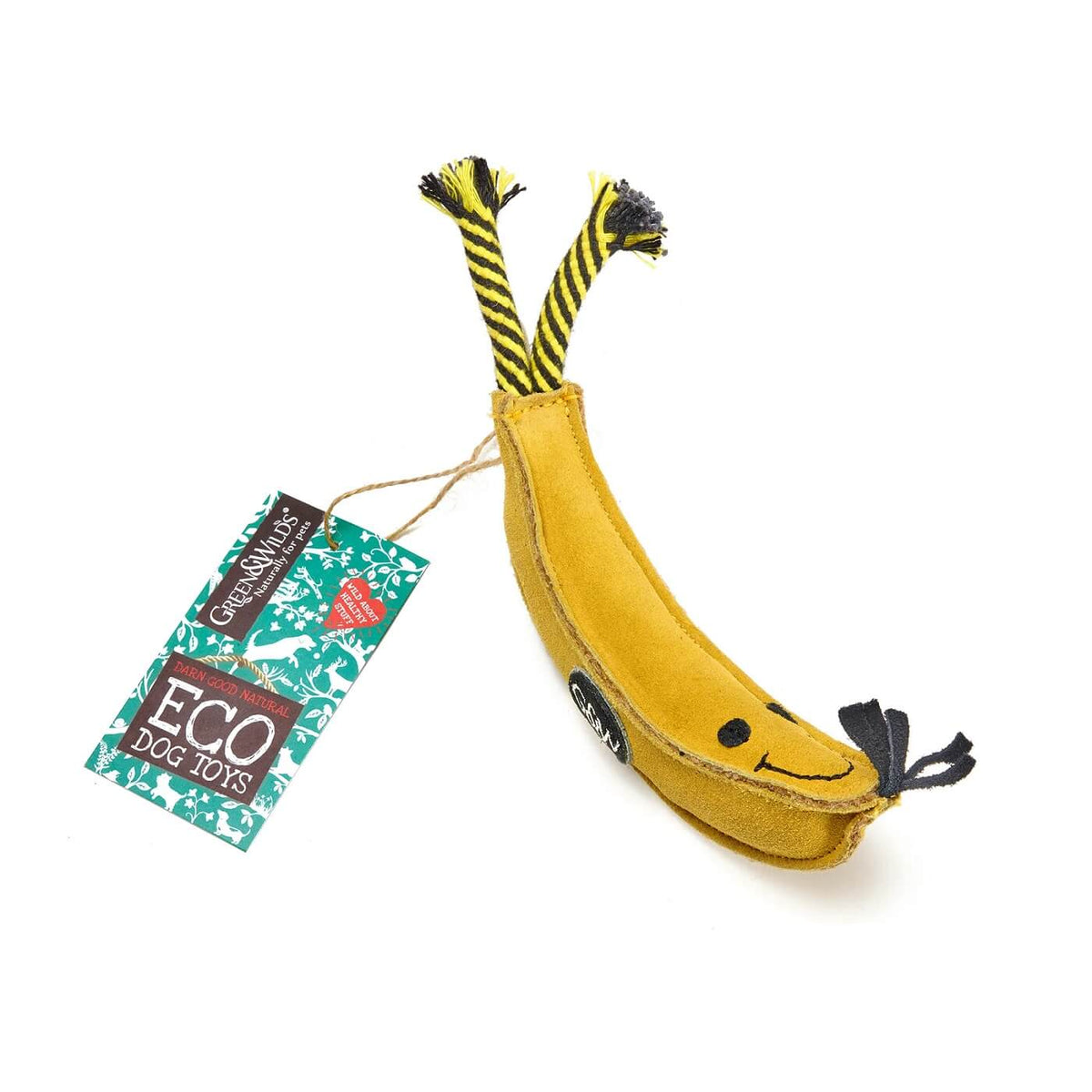 Barry the Banana Dog Toy | Green & Wilds