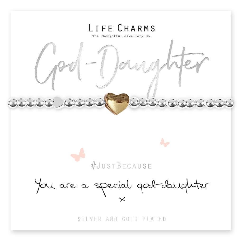 God-Daughter Life Charms bracelet at Under the SUn Southend gift shop