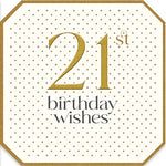 Age 21 Birthday Card Birthday Wishes. WK819B