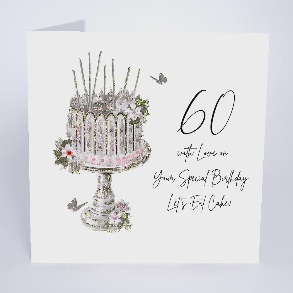 60 Birthday Card Let's Eat Cake | Five Dollar Shake