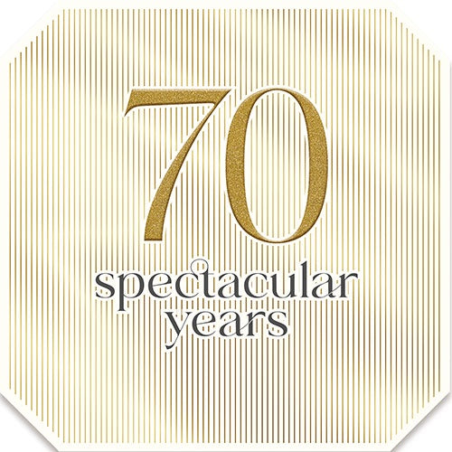 Birthday Card 70 Spectacular Years. WK824B