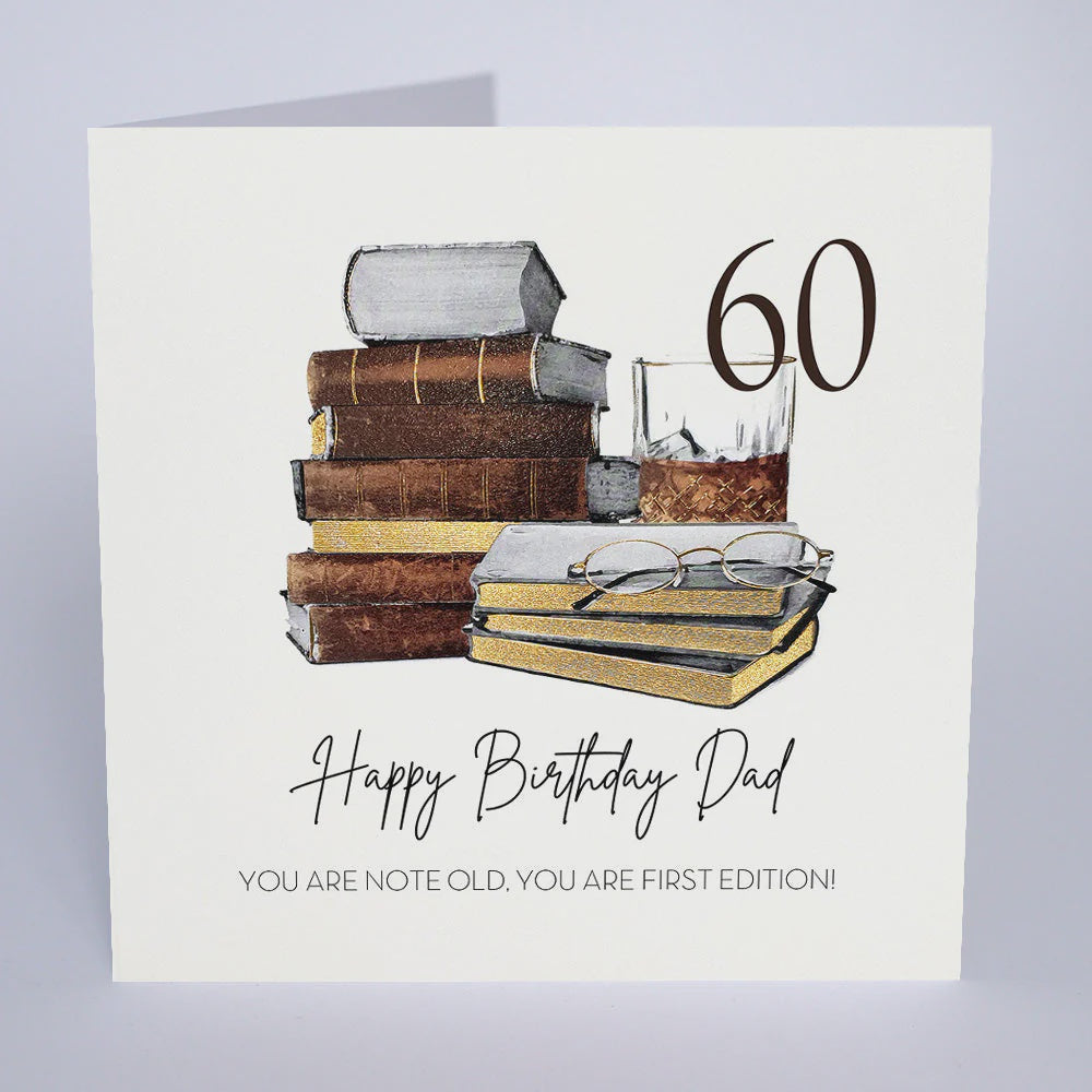 Age 60 Card Dad You Are First Edition. KFL22