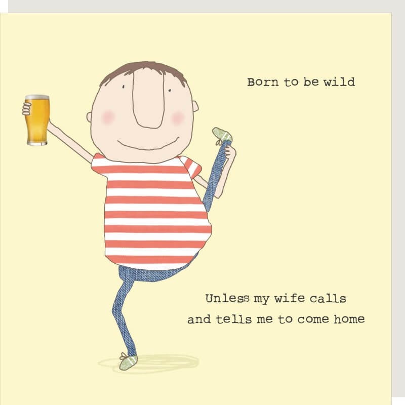 Born To Be Wild Birthday Card | Rosie Made a Thing GF140