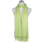 Celine Lime Green Pashmina Style Scarf