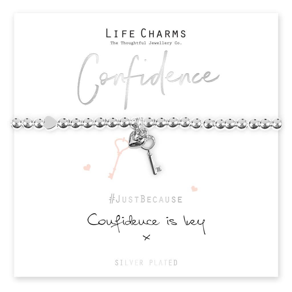 Confidence is key Life Charms bracelet at Under the Sun Southend