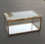 Large Rose Gold Jewellery Box