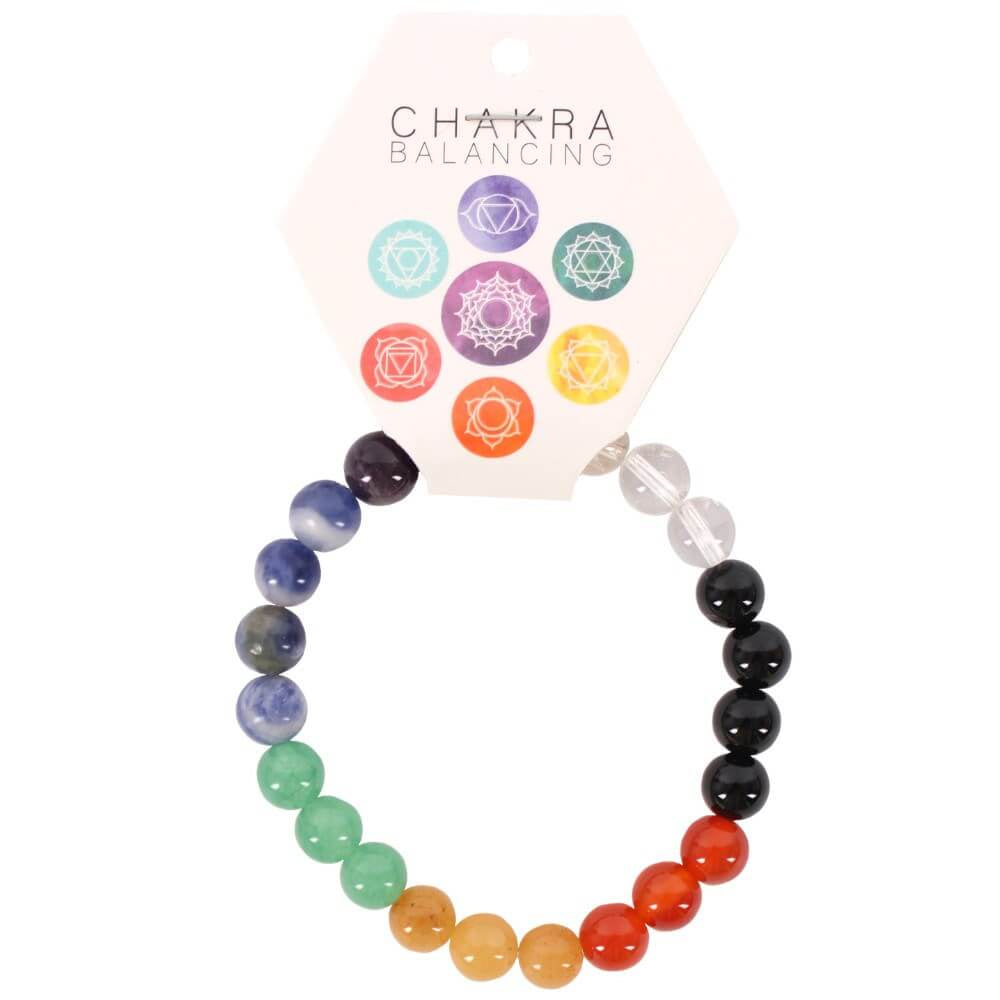 Chakra Balancing Bracelet w/Spheres