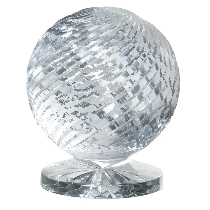 Shop Large Cut Glass Globe Trophy Ornament at Under the Sun Southernd shop