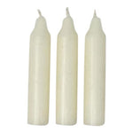 Danish Short Dinner Candle 11cm | Ivory White