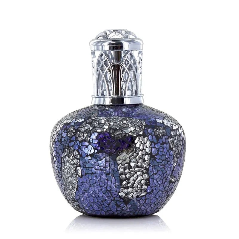 Large Mosaic Fragrance Lamp | Deep Purple